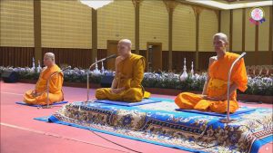 ปฏิบัติธรรมเนื่องใน งานครบรอบวันสถาปนา 132 ปี มหาจุฬาฯ โดย พระราชปริยัติกวี, ศ.ดร.อธิการบดี
