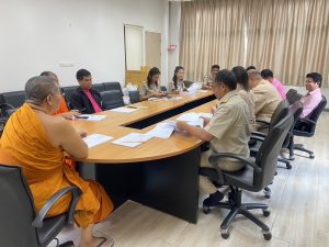 การประชุมส่วนงานบริหาร สำนักส่งเสริมพระพุทธศาสนาและบริการสังคม ครั้งที่ 3/2567